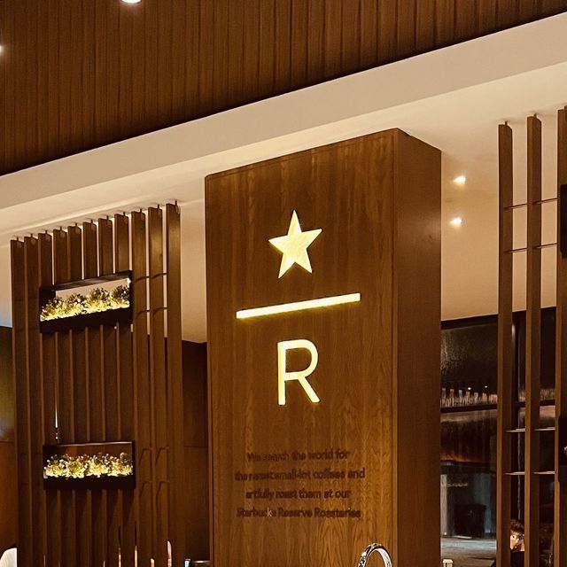 Fine coffee in Starbucks Reserve 