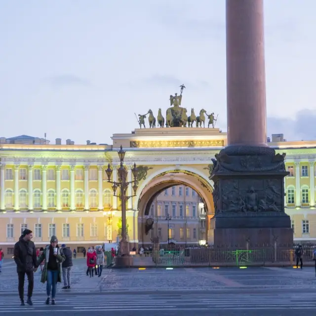 พระราชวังฤดูหนาว ณ st.petersburg