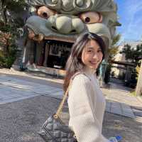 日本大阪景點推薦｜難波八阪神社，很特別的地方