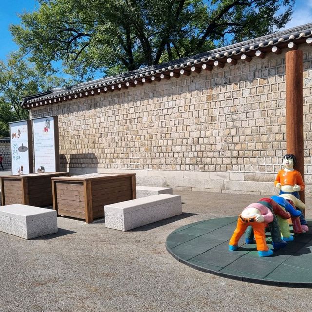 경복궁 민속박물관 정원