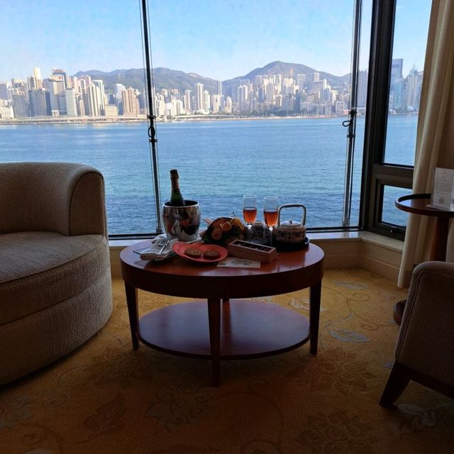 九龍香格里拉酒店。 超級滿意