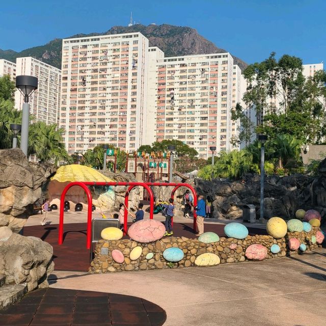 香港舊式公園~坪石遊樂場