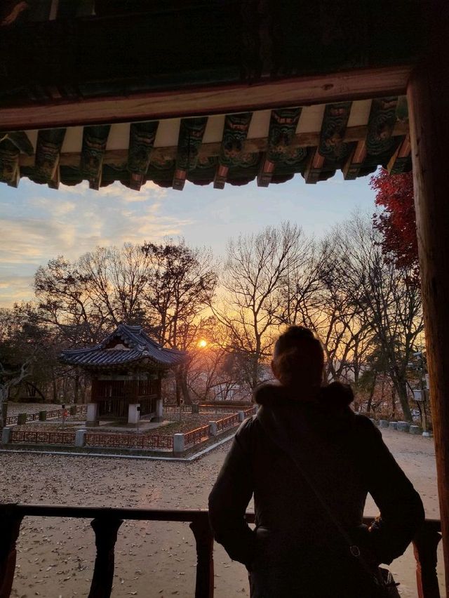 해 질 무렵 방문하기 좋은 전주 오목대