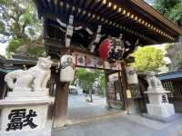 博多祇園山笠の準備がすすむ櫛田神社
