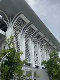 Fantastic features in iron mosque!