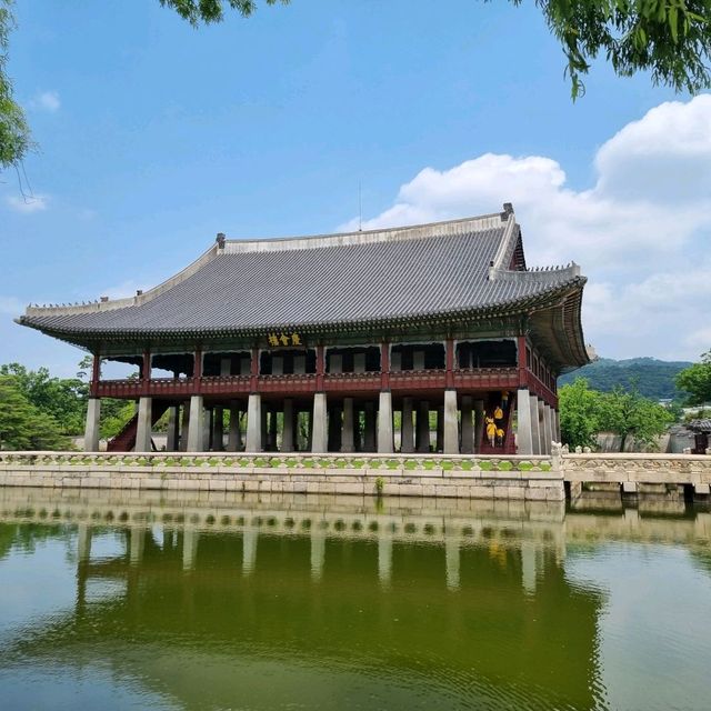 The historical beauty of Gyeongbokgung💙