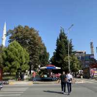 busy city