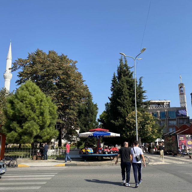 busy city