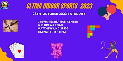 CLTMA Indoor Sports 2023 | Crews Recreation Center