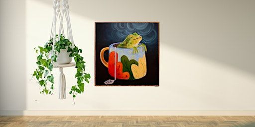 Tea Buddies Instructed Painting Event | Venvino Art Studios