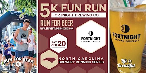 5k Beer Run x Fortnight Brewing Co | 2024 NC Brewery Running Series | Fortnight Brewing Company