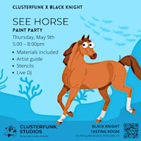 See Horse Paint Night! | Black Knight Vineyards Tasting Room
