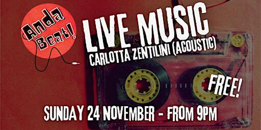 Anda Beats&Grooves - Carlotta Zentilini (acoustic) - Live Concert | Anda Venice