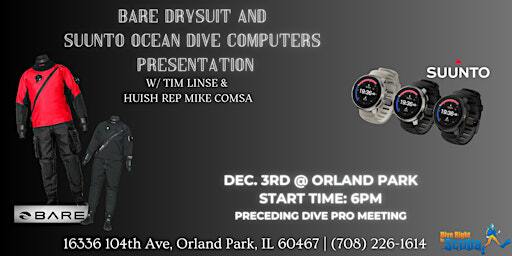 Bare Drysuit and Suunto Ocean Dive Computer Presentation | Dive Right In Scuba of Orland Park
