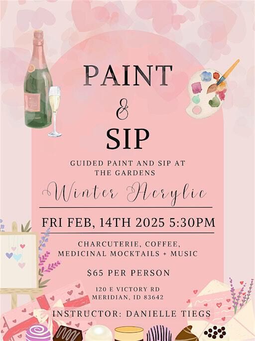 Valentines day Couples Paint and Sip | 120 E Victory Rd
