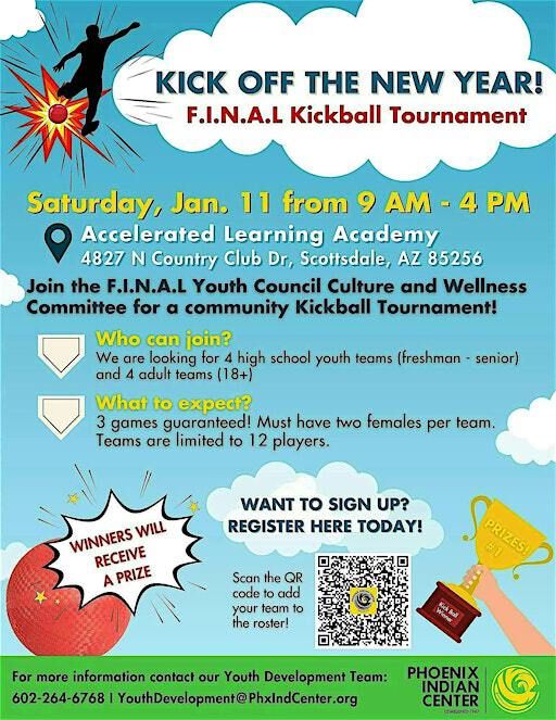 Kick off the New Year: Kickball tournament | Accelerated Learning Academy