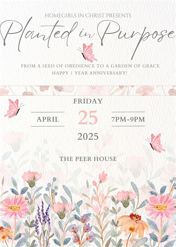 Planted in Purpose | The Peer House