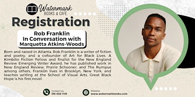 In Store Event with Rob Franklin | Watermark Books & Café