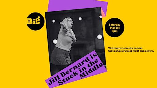 Jill Bernard is Stuck in the Middle: Improv Comedy Show • ENG | Barcelona Improv Group
