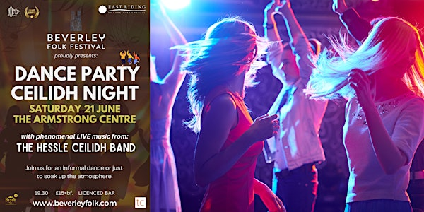 Beverley Folk Festival 2025 Dance Party Ceilidh Night! | The Armstrong Centre