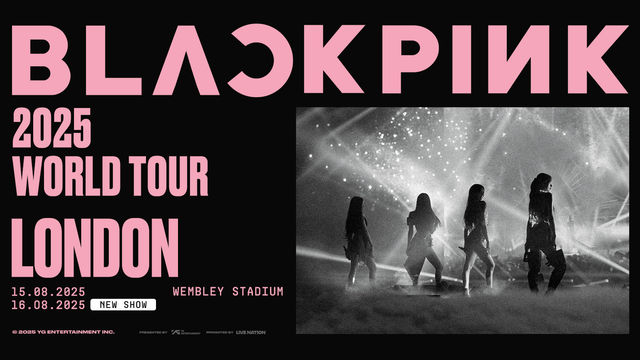 BLACKPINK 2025 世界巡迴演唱會 倫敦站 | BLACKPINK 2025 WORLD TOUR in London | 溫布利體育場