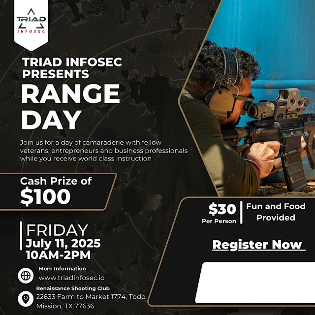 Triad Infosec Presents Range Day | Renaissance Shooting Club