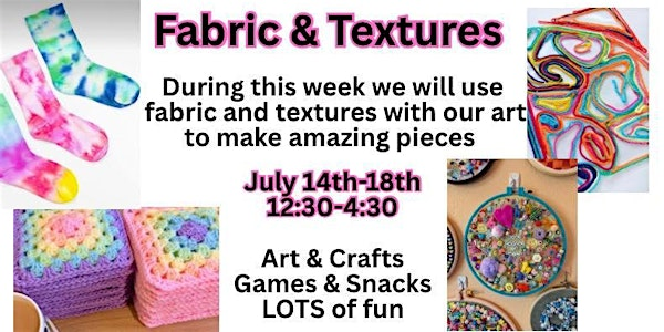 Fabrics & Textures Camp | B’s Creative Studio