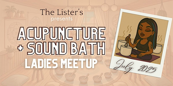 DMV Ladies Meetup: Acupuncture + Sound Bath (hosted by @morgsvstheworld) | DC Acupuncture, LLC
