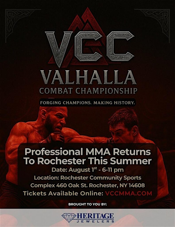 Valhalla Combat Championship 1 | Rochester Community Sports Complex