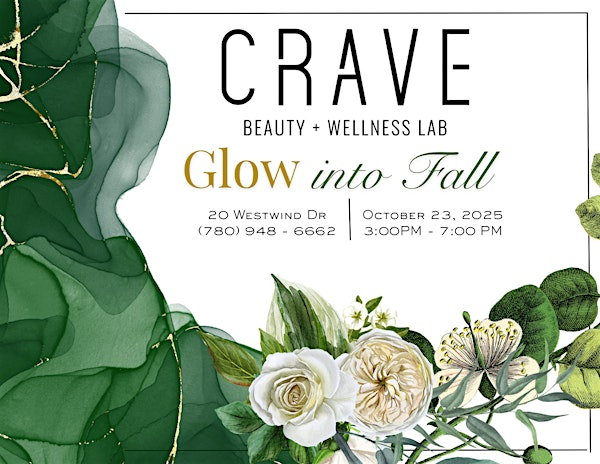 Glow into Fall at Crave Beauty + Wellness Lab | 20 Westwind Dr unit 222