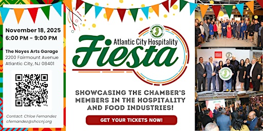 Atlantic City Hospitality Fiesta 2025 | The Noyes Arts Garage