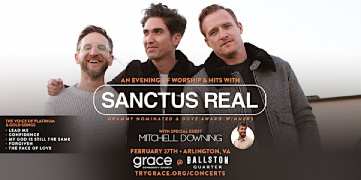 SANCTUS REAL: An Evening of Worship & Hits | Ballston Quarter