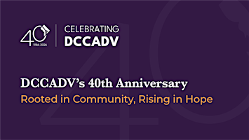 DCCADV 40th Anniversary | 1111 Pennsylvania Ave NW
