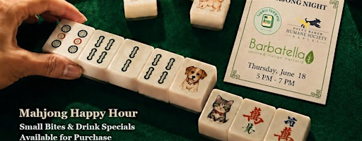 Mahjong with The Patty Baker Humane Society Naples @ Barbatella | Barbatella