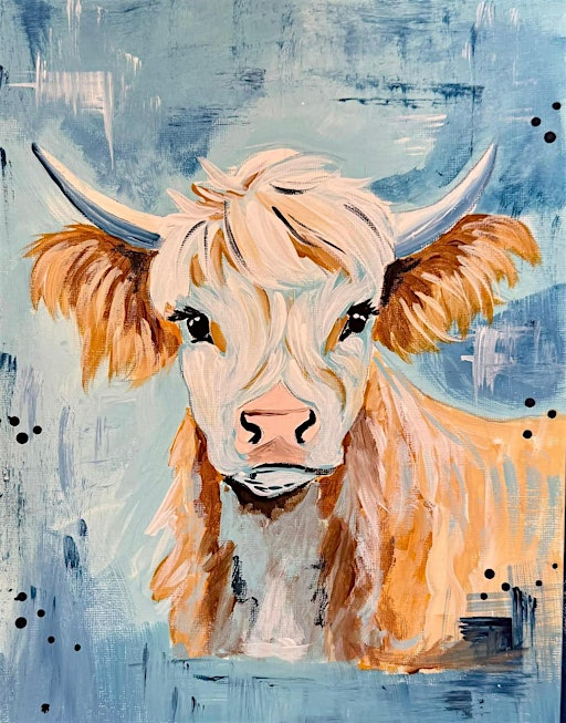 Paint this little Cutie "Milkshake" the Cow in Chilliwack | Serene Stay & Play Cafe