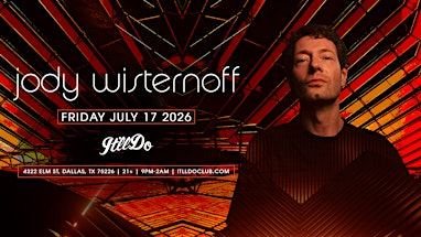Jody Wisternoff  at It'll Do Club | It'll Do Club