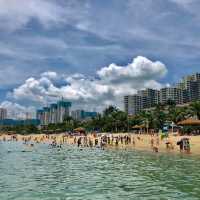 惠州碧桂園十里銀灘沙灘美