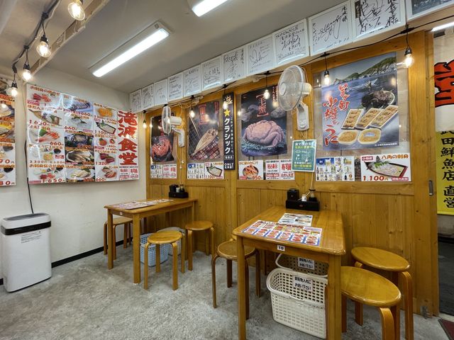 【小樽】三角市場の中にある滝波食堂