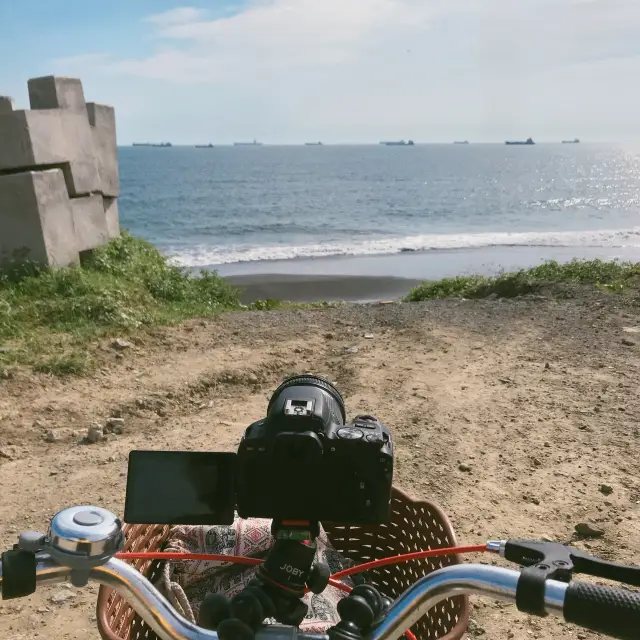 전기자전거 타고 치진섬 관광하기 🚲 해안도로 뷰