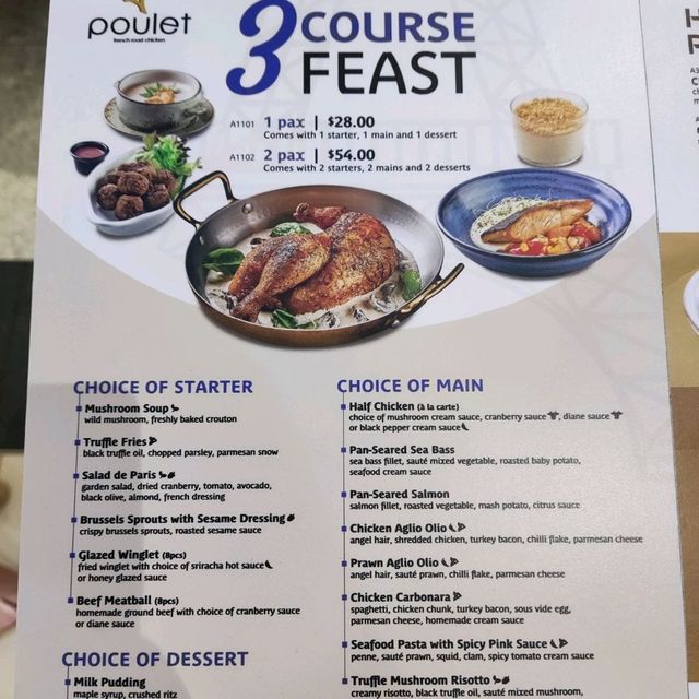 Poulet, Westgate