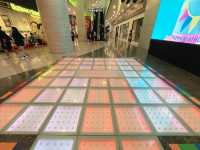 Quirky pop art fixtures at Orchard Malls