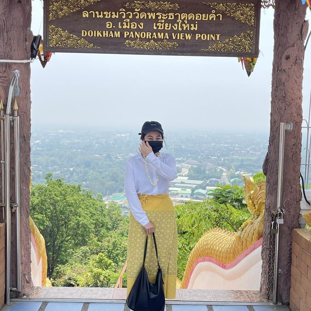 อิ่มบุญ อิ่มใจ และชมวิววัดพระธาตุดอยคำ🕍