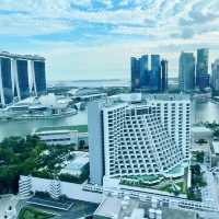 Pan Pacific Overlooking the Singapore Skyline