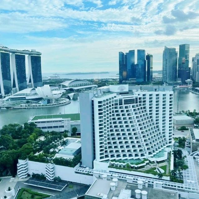Pan Pacific Overlooking the Singapore Skyline