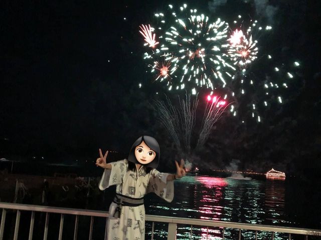 洞爺湖煙花秀