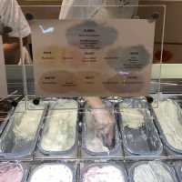 artisanal gelato at 🇸🇬 airport 