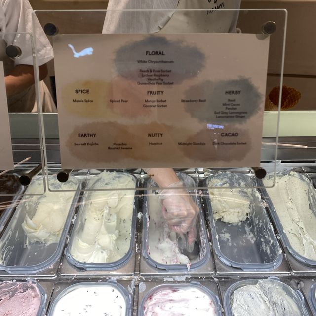 artisanal gelato at 🇸🇬 airport 