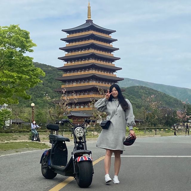 장롱면허도 라이더가 될 수 있는 경주 보문관광단지 라이딩 코스