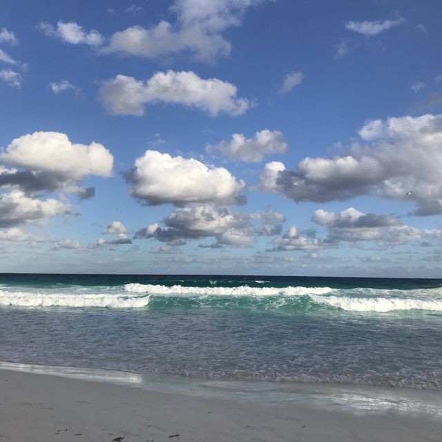 칸쿤 에메랄드 빛 해수욕장 🌊