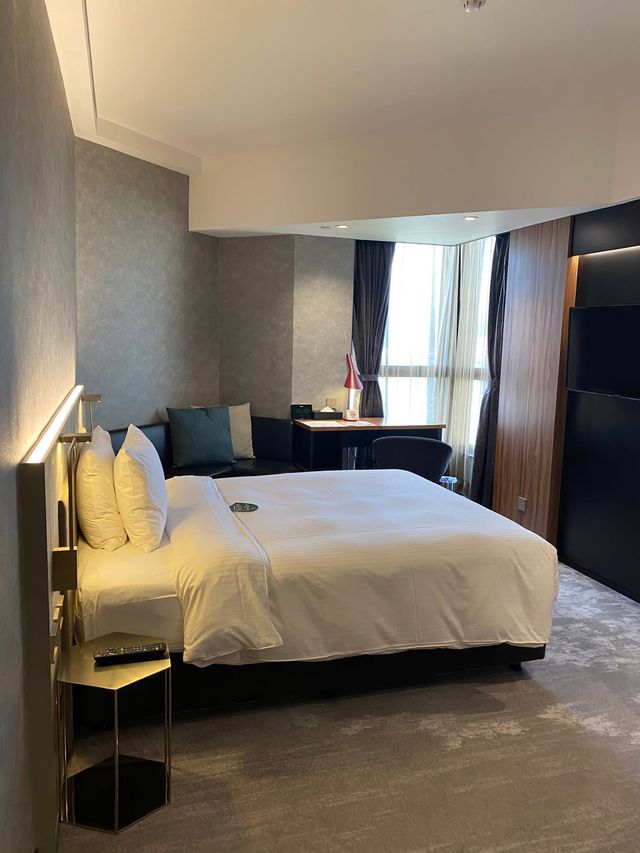 灣仔飽覽維港景色酒店🏨 時尚海景房